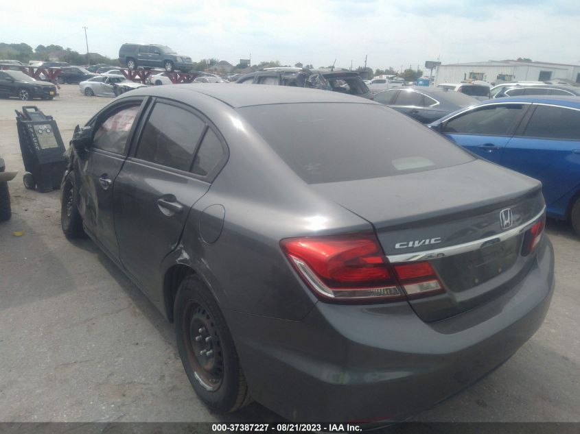 2013 HONDA CIVIC SDN LX - 2HGFB2F57DH509072