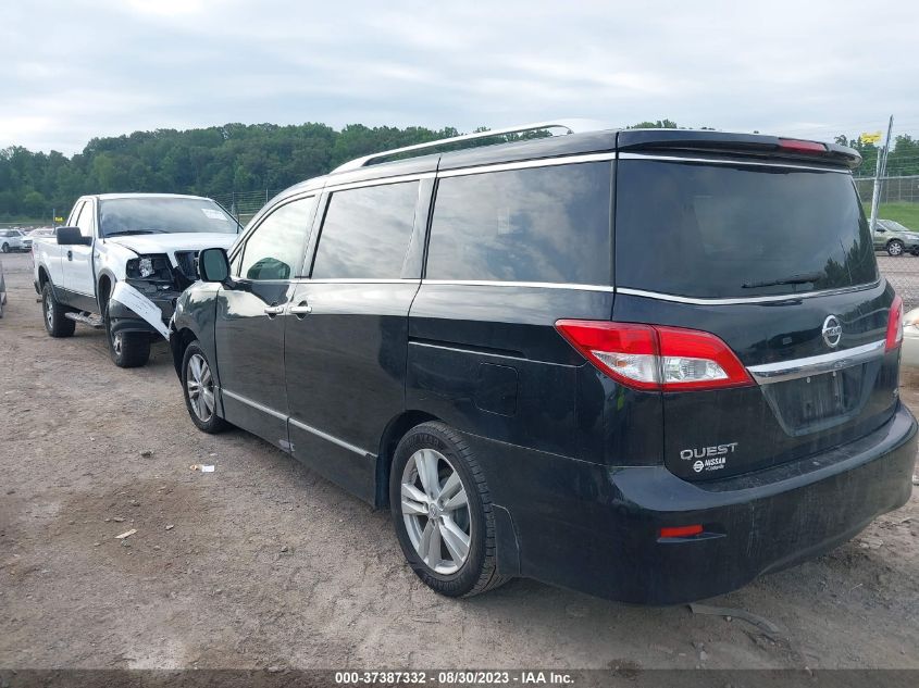 2015 NISSAN QUEST SL - JN8AE2KP2F9125005
