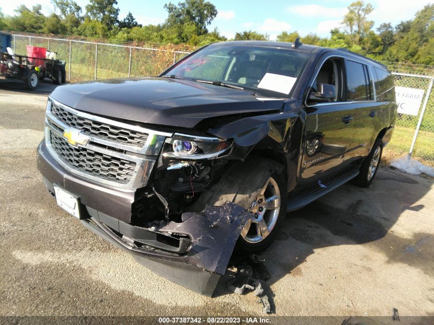 2016 CHEVROLET SUBURBAN LT - 1GNSCHKC9GR174183