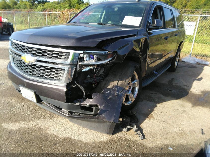 2016 CHEVROLET SUBURBAN LT - 1GNSCHKC9GR174183