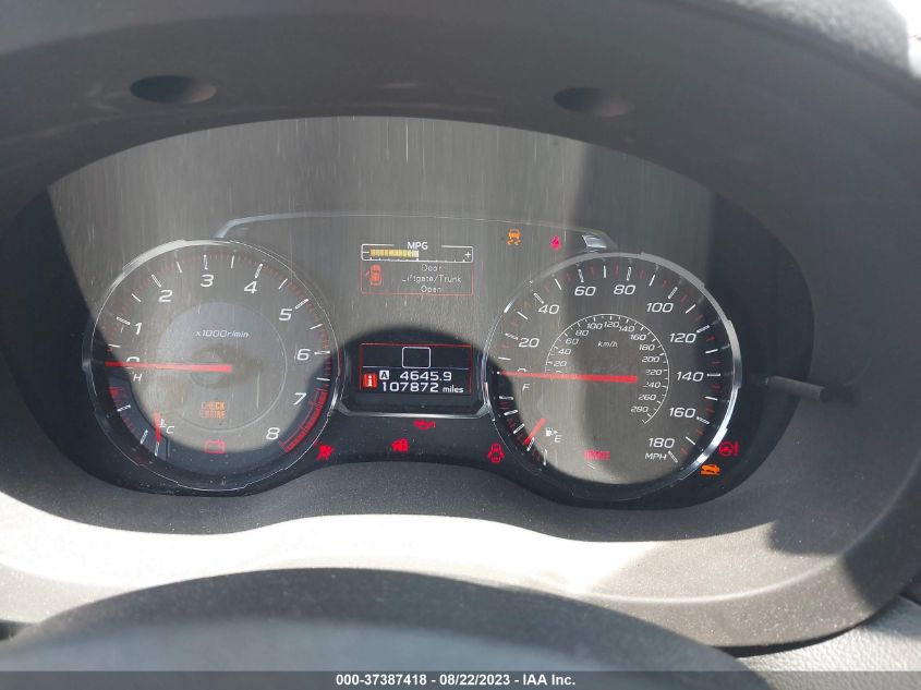 2018 SUBARU WRX - JF1VA1A65J9809637