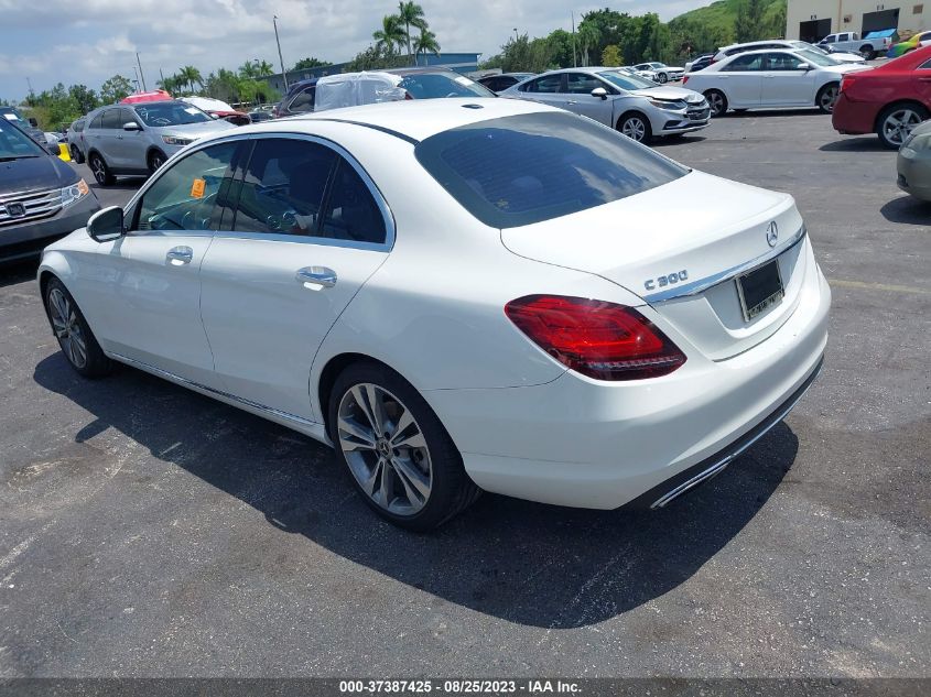 VIN 55SWF8DB6KU295076 2019 MERCEDES-BENZ C-CLASS C 300