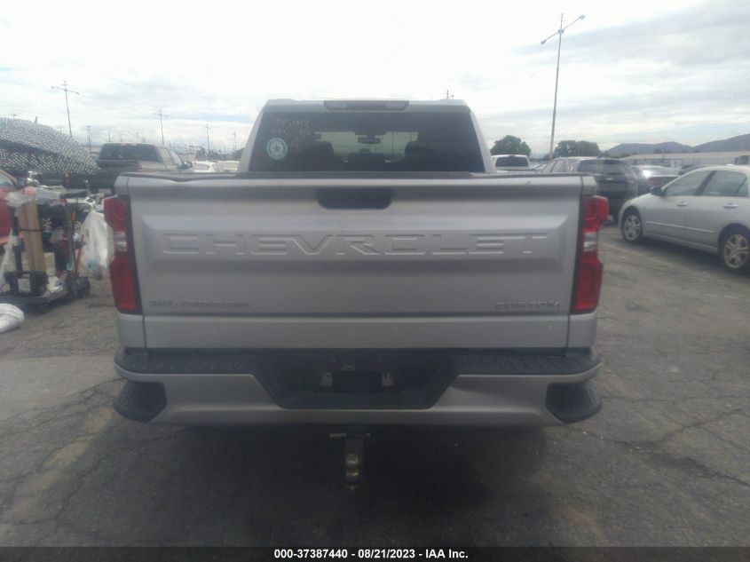 VIN 3GCPWBEK4LG345048 2020 CHEVROLET SILVERADO 1500 CUSTOM