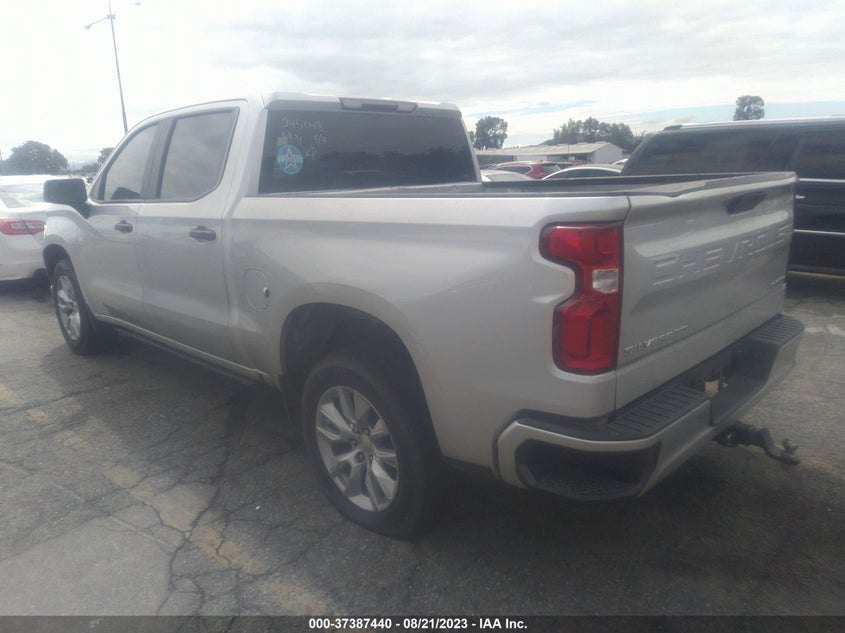VIN 3GCPWBEK4LG345048 2020 CHEVROLET SILVERADO 1500 CUSTOM