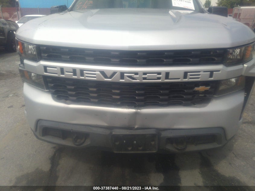 VIN 3GCPWBEK4LG345048 2020 CHEVROLET SILVERADO 1500 CUSTOM