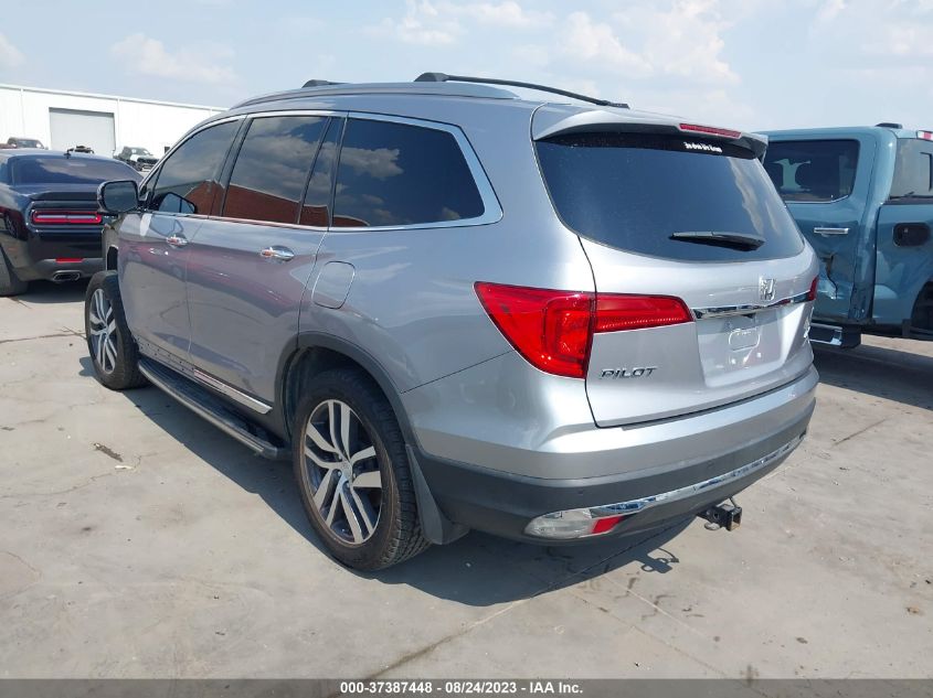 2017 HONDA PILOT TOURING - 5FNYF6H9XHB046567