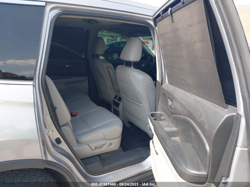 2017 HONDA PILOT TOURING - 5FNYF6H9XHB046567