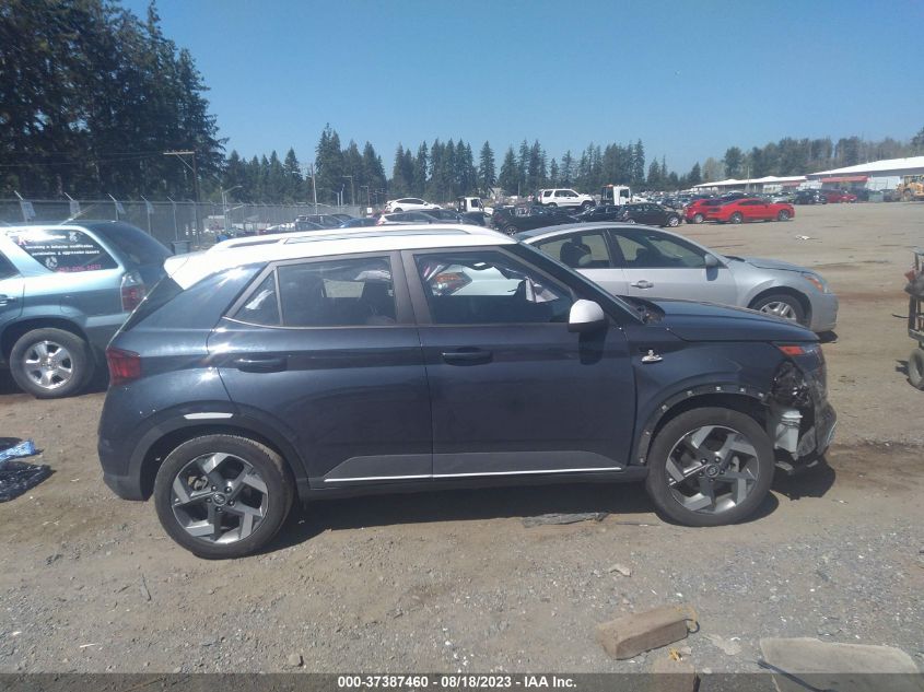 2022 HYUNDAI VENUE LIMITED - KMHRC8A30NU155603
