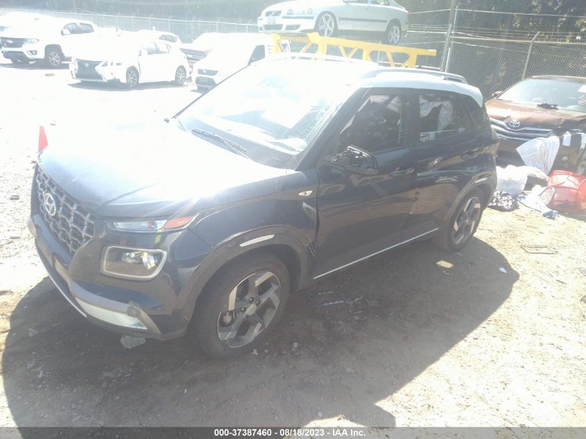 2022 HYUNDAI VENUE LIMITED - KMHRC8A30NU155603