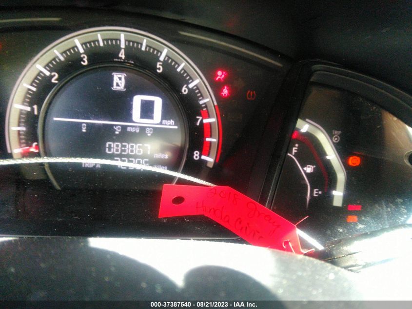 2018 HONDA CIVIC SEDAN LX - 2HGFC2F5XJH577455