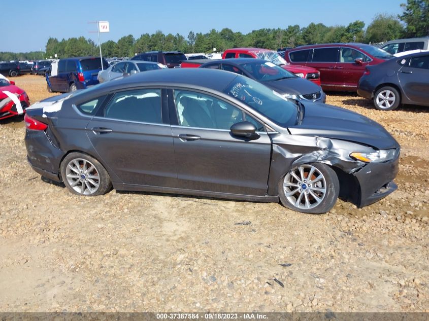 2017 FORD FUSION SE - 3FA6P0H78HR217630