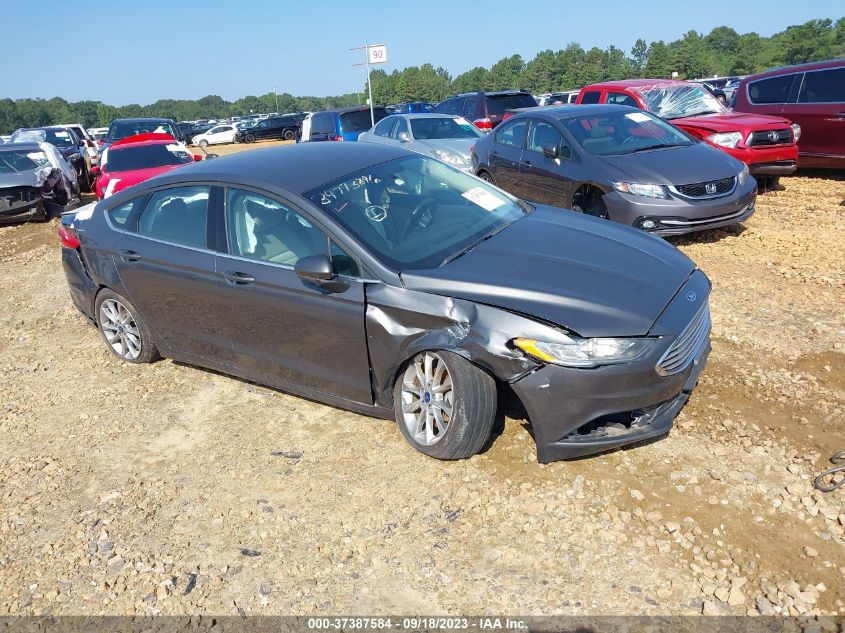 2017 FORD FUSION SE - 3FA6P0H78HR217630