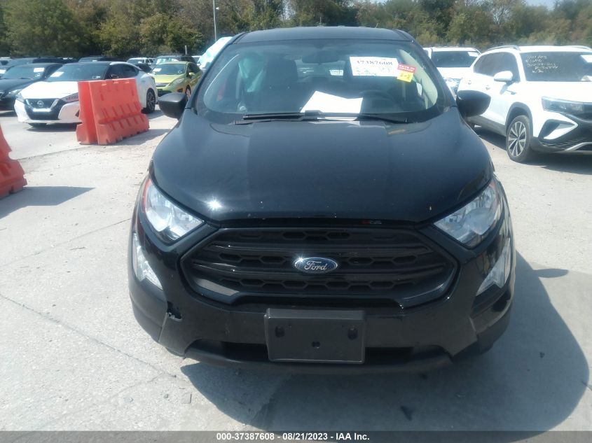 2021 FORD ECOSPORT S - MAJ3S2FE9MC397062