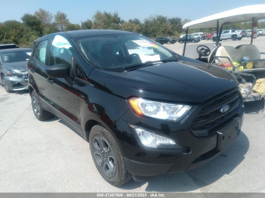 2021 FORD ECOSPORT S - MAJ3S2FE9MC397062