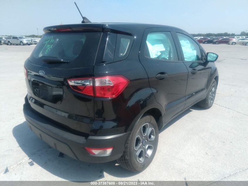 2021 FORD ECOSPORT S - MAJ3S2FE9MC397062
