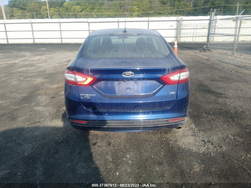 2016 FORD FUSION SE - 3FA6P0H70GR185805