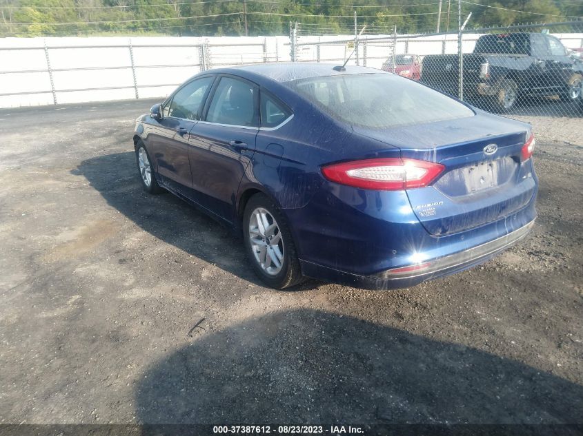 2016 FORD FUSION SE - 3FA6P0H70GR185805