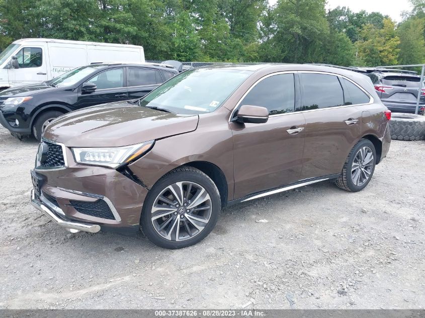 2019 ACURA MDX TECHNOLOGY - 5J8YD4H53KL015836