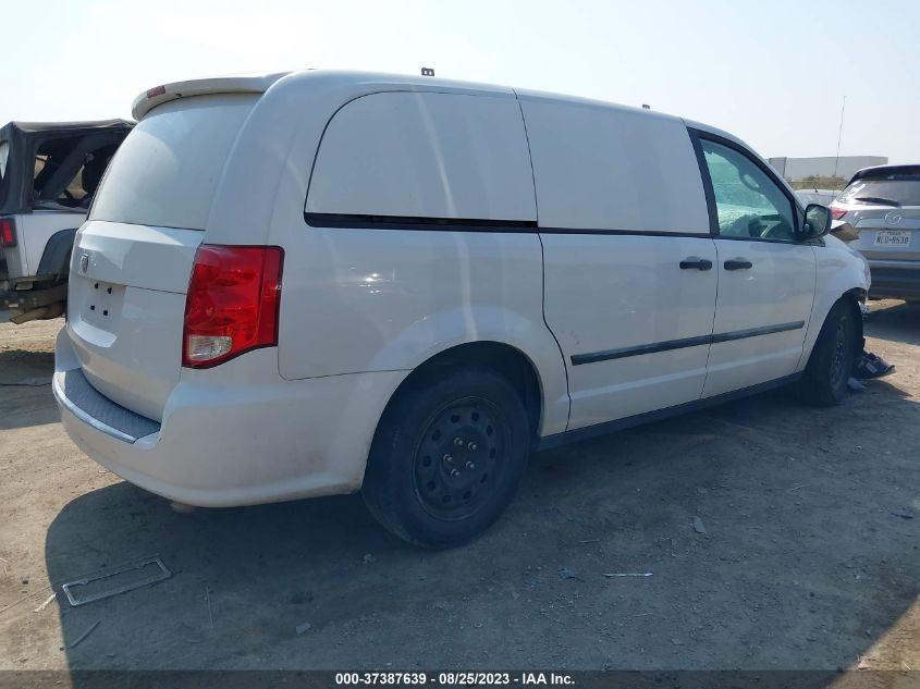 2015 RAM CARGO VAN TRADESMAN 2C4JRGAG2FR681467