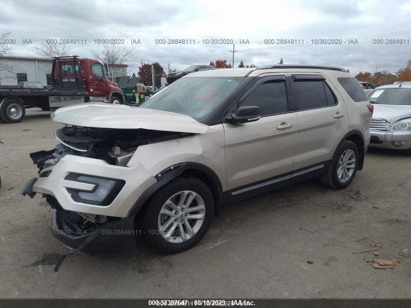 2017 FORD EXPLORER XLT 1FM5K7DHXHGC36680