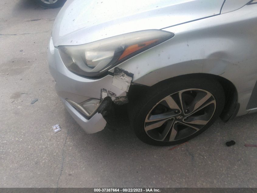 2015 HYUNDAI ELANTRA LIMITED - KMHDH4AEXFU357341
