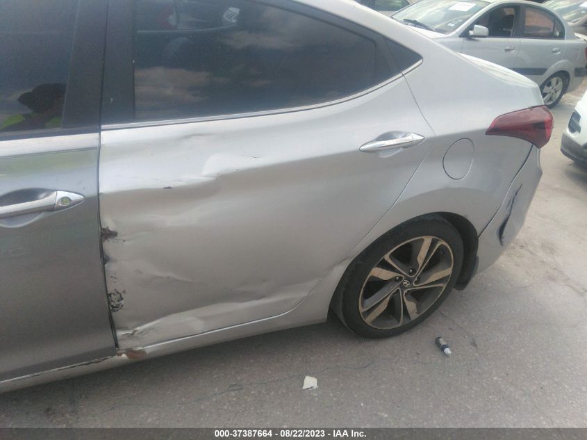 2015 HYUNDAI ELANTRA LIMITED - KMHDH4AEXFU357341