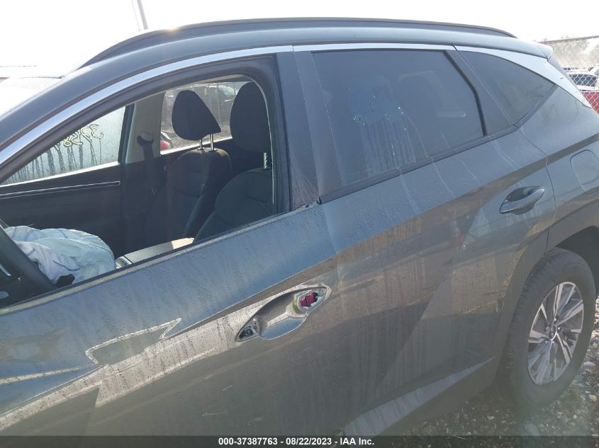 2022 HYUNDAI TUCSON HYBRID BLUE - KM8JBCA14NU077571