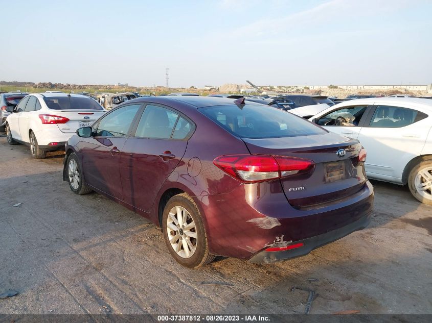 2017 KIA FORTE LX/S - 3KPFL4A74HE015429