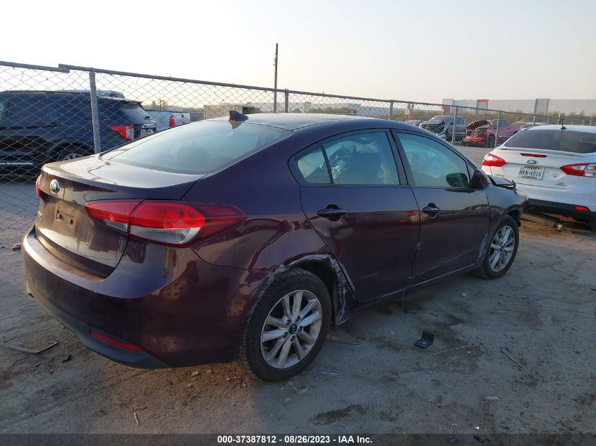 2017 KIA FORTE LX/S - 3KPFL4A74HE015429