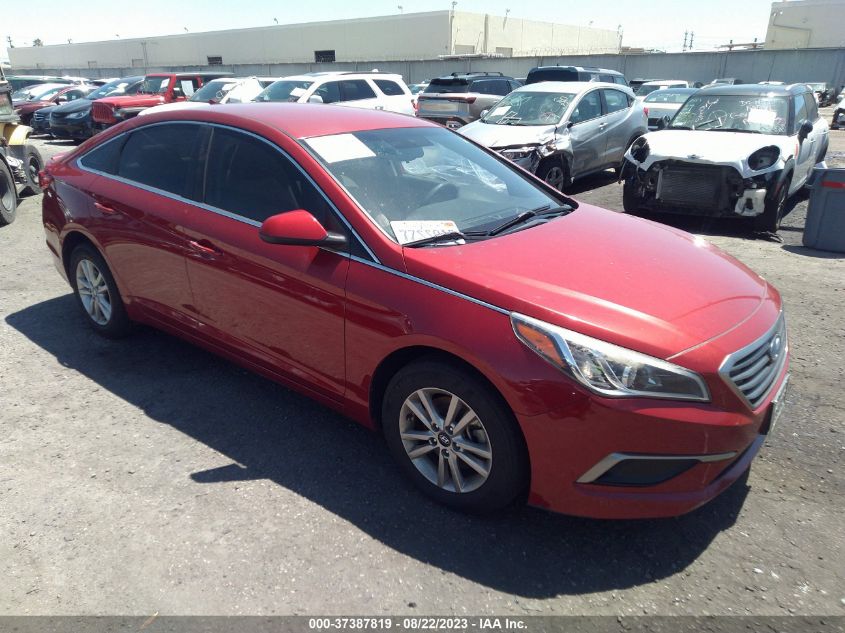 2017 HYUNDAI SONATA SE - 5NPE24AF5HH564381