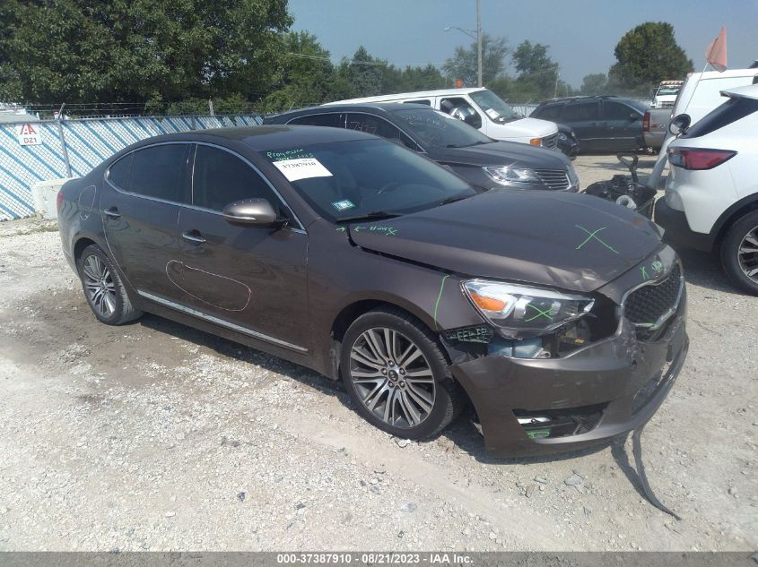 2014 KIA CADENZA PREMIUM - KNALN4D77E5163555