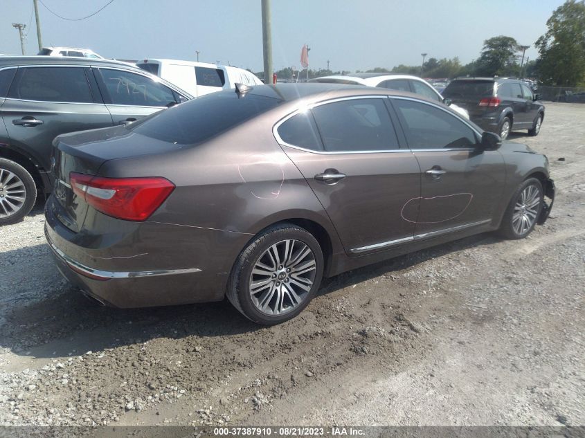 2014 KIA CADENZA PREMIUM KNALN4D77E5163555