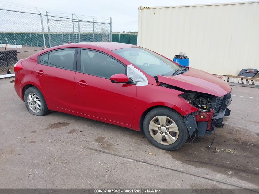 2016 KIA FORTE LX - KNAFK4A62G5495455