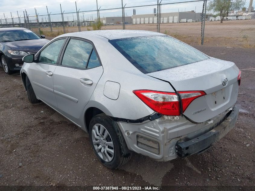 2014 TOYOTA COROLLA L/LE/S/S PLUS/LE PLUS - 5YFBURHEXEP129300