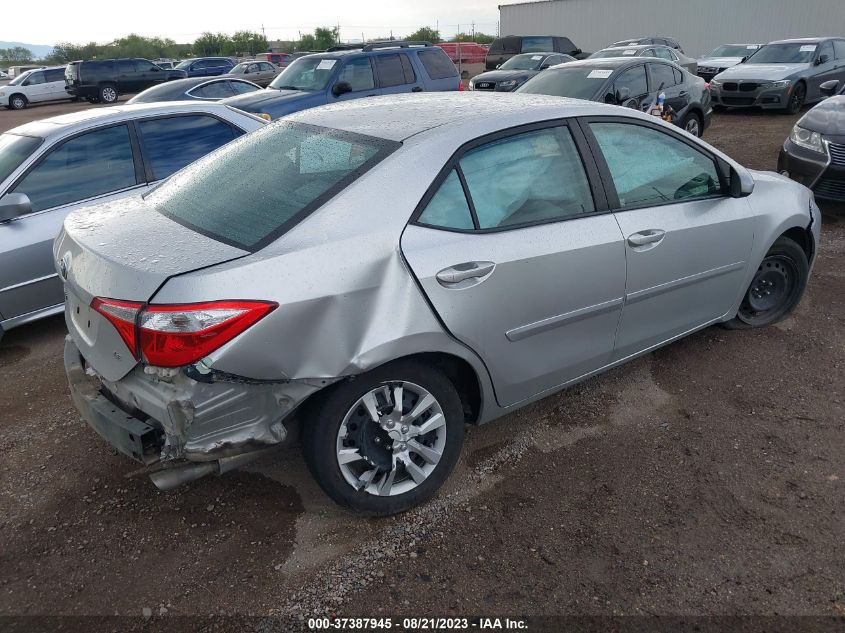 2014 TOYOTA COROLLA L/LE/S/S PLUS/LE PLUS - 5YFBURHEXEP129300