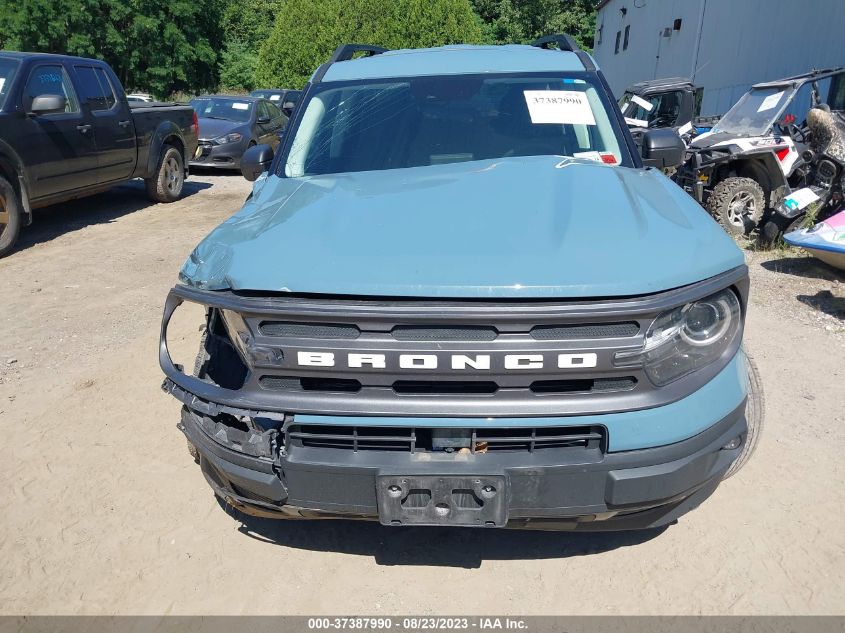 2021 FORD BRONCO SPORT BIG BEND - 3FMCR9B65MRA10081