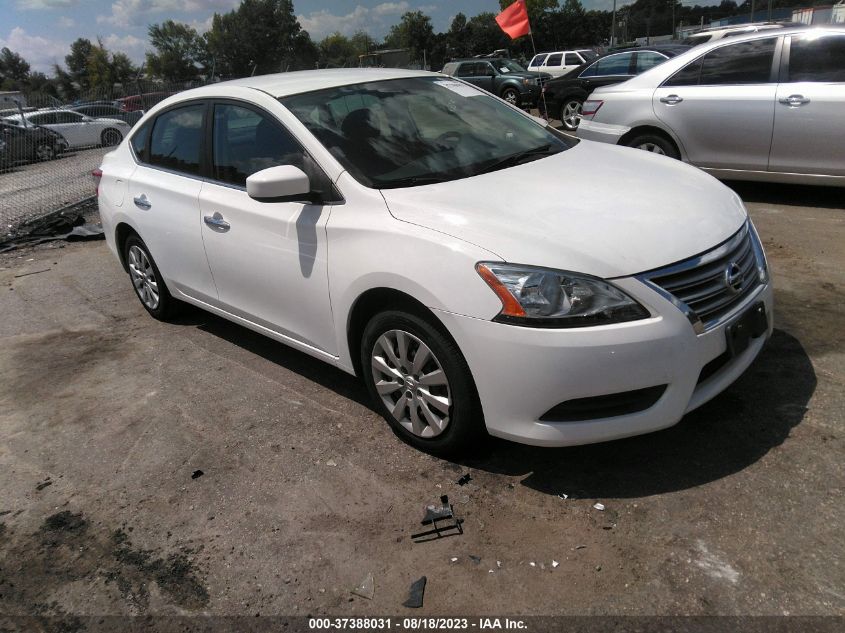 2015 NISSAN SENTRA SR/SL/S/SV/FE+ S - 3N1AB7AP2FY279603