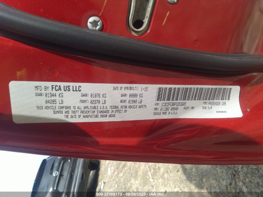 2015 DODGE DART GT - 1C3CDFEB8FD253605