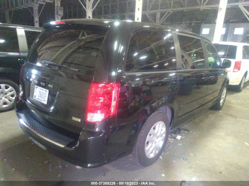 2016 DODGE GRAND CARAVAN AMERICAN VALUE PKG/SE - 2C4RDGBG4GR100440