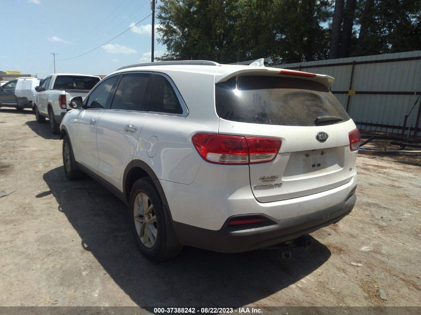 2016 KIA SORENTO LX - 5XYPG4A59GG031022