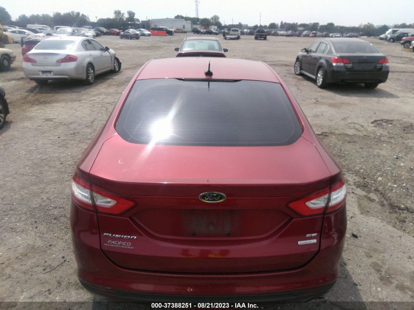 2016 FORD FUSION SE - 3FA6P0HD4GR120896