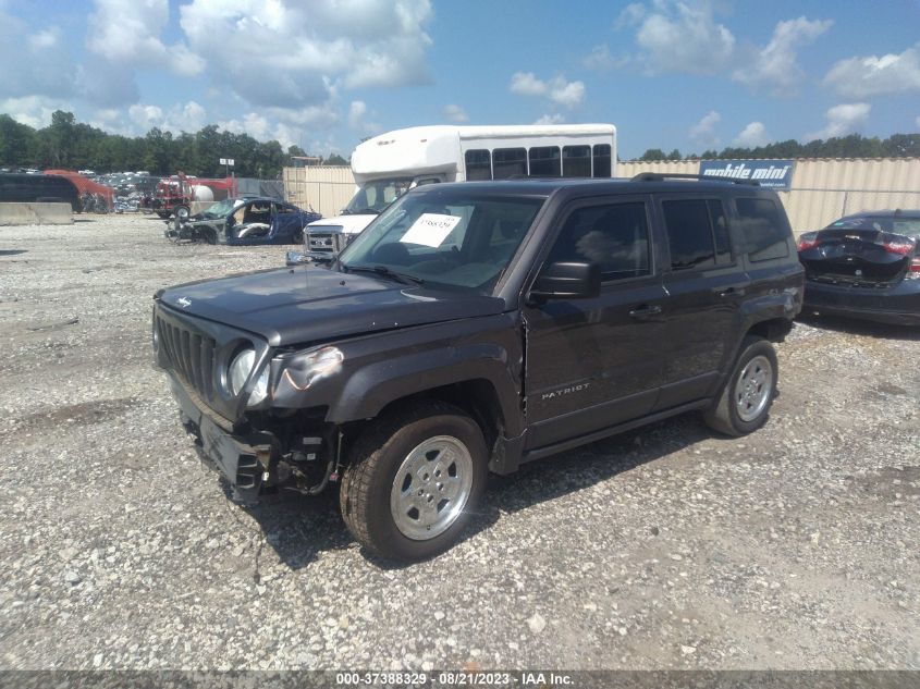2016 JEEP PATRIOT SPORT - 1C4NJPBA8GD676409