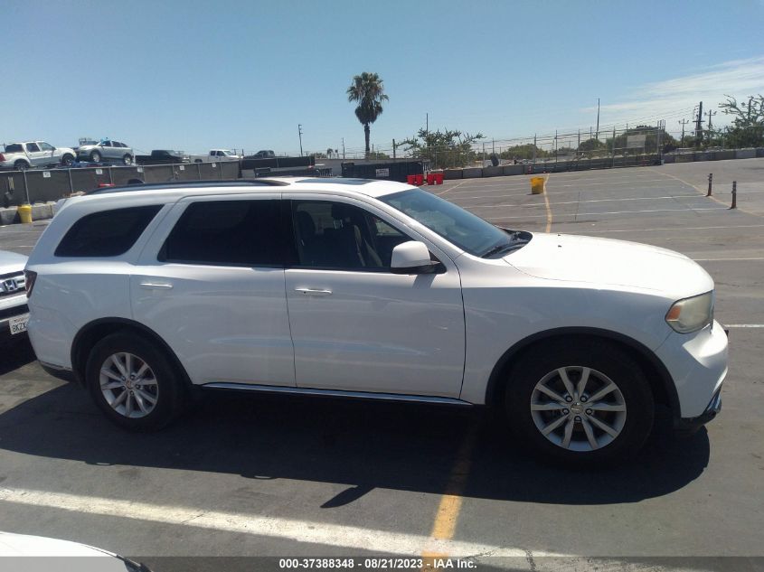 2015 DODGE DURANGO SXT - 1C4RDHAG7FC239350