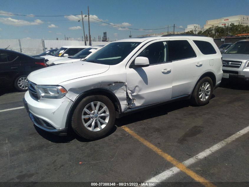 2015 DODGE DURANGO SXT - 1C4RDHAG7FC239350
