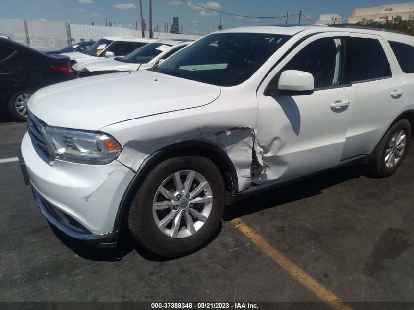 2015 DODGE DURANGO SXT - 1C4RDHAG7FC239350