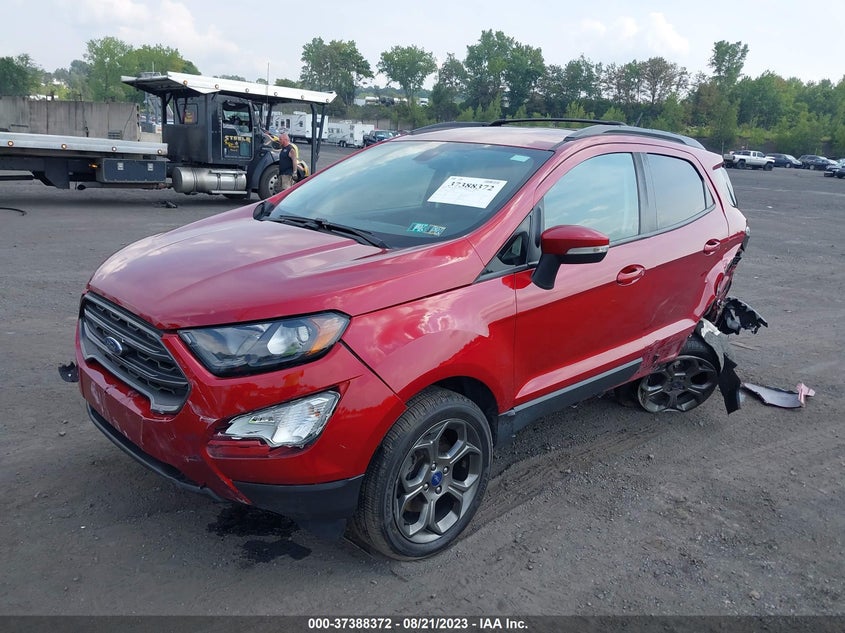 VIN MAJ6P1CL4JC231281 2018 FORD ECOSPORT SES