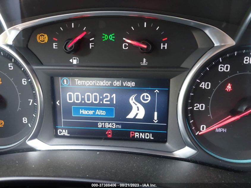 2019 CHEVROLET EQUINOX LT - 3GNAXUEV2KL319148