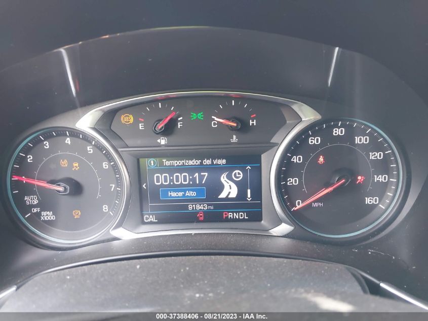 2019 CHEVROLET EQUINOX LT - 3GNAXUEV2KL319148