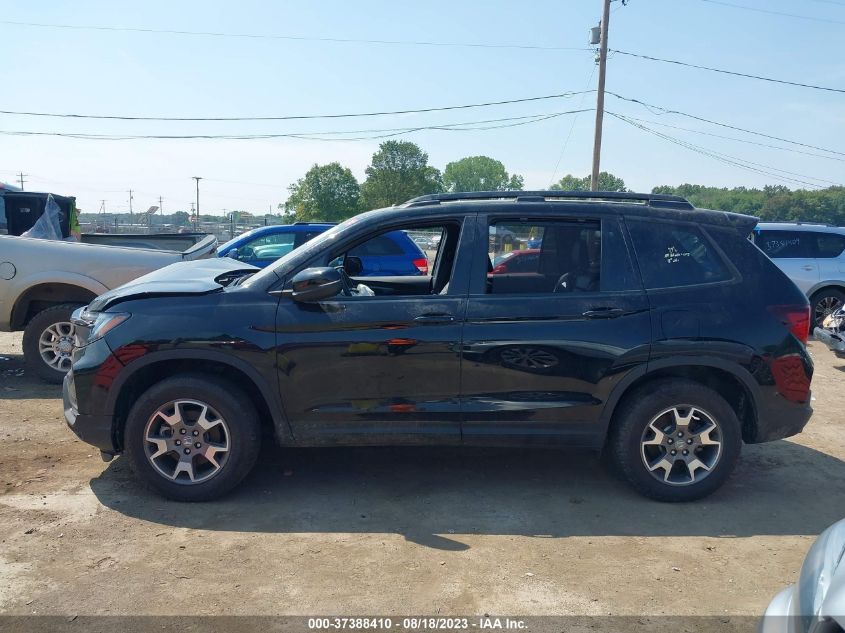 2022 HONDA PASSPORT TRAILSPORT 5FNYF8H61NB001238