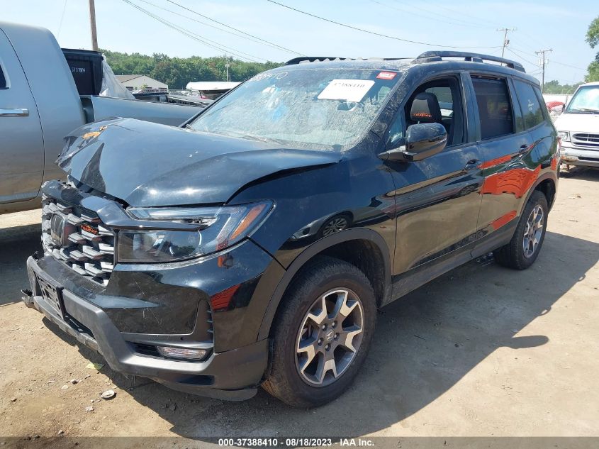 2022 HONDA PASSPORT TRAILSPORT 5FNYF8H61NB001238